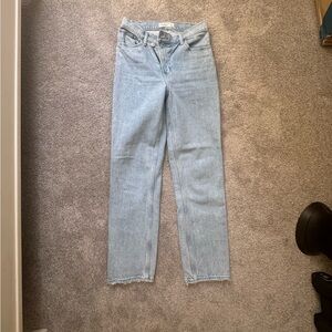 Abercrombie & Fitch Light Blue Straight Leg Jeans